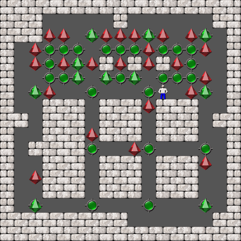 Sokoban Bugs509 collection level 380